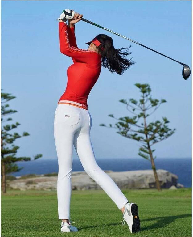 김사랑 골프 광고 대역 모델 - 꾸르